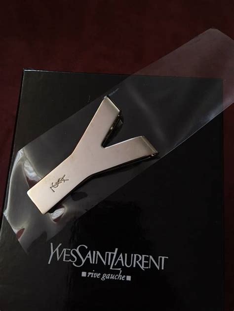 yves Saint Laurent money clip